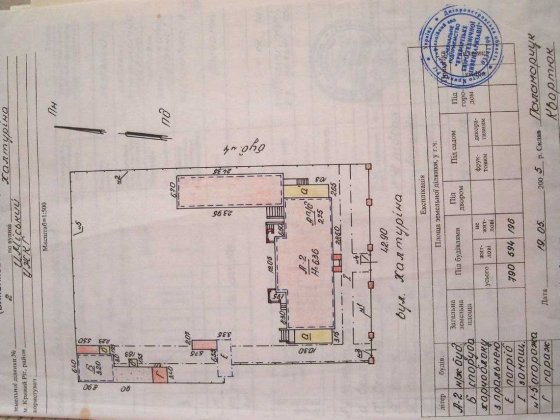 Продаж окремого приміщення з власною територією в Центр.міському р. Кривий Ріг