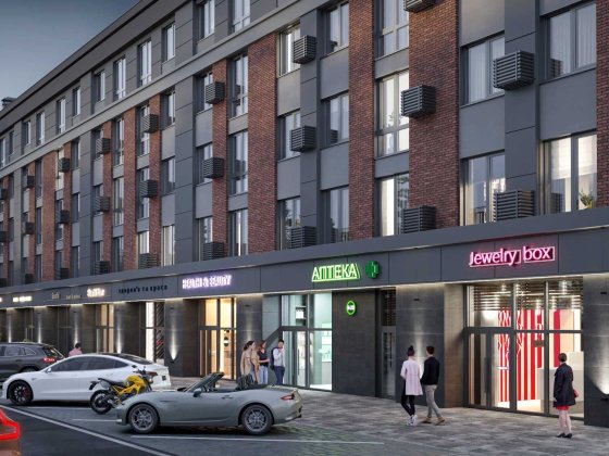 Приміщення для Вашого бізнесу в ЖК Квартал Соборна Ірпінь