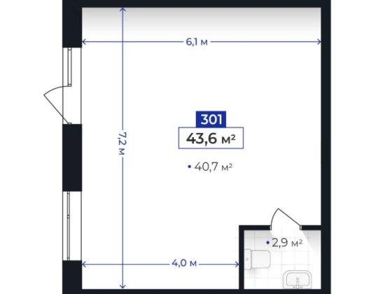 Комерційне приміщення у новому комплексі Івано-Франківськ