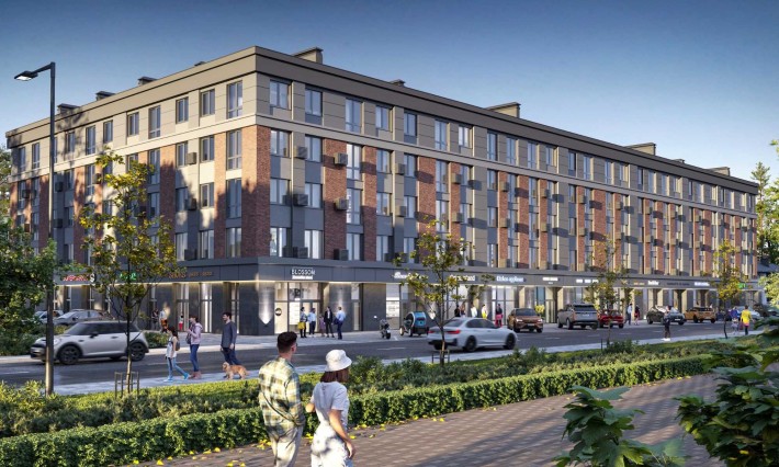 48 кв.м. по вул. Соборній в новому ЖК Kvartal Soborna - фото 1