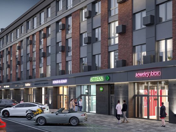 Дворівневе комерційне приміщення на центральній вулиці Ірпеня Ірпінь