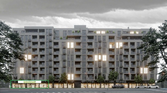 ЖК LuxAR, комерція 197кв. з ремонтом та орендарем, договір на 10 років - фото 1