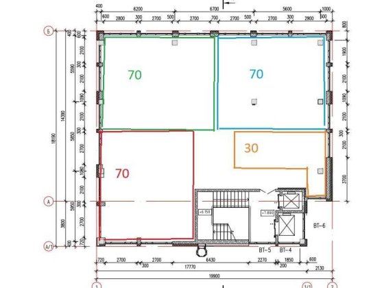 Продамо 2 поверх БЦ на бульварі Шевченка 178 Черкаси