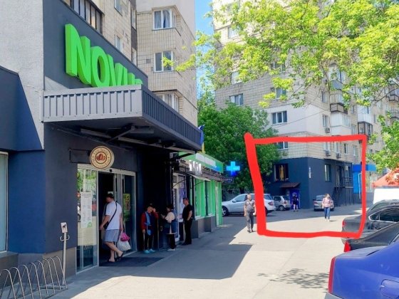 Угловой фасад! Поток людей! Отличная инвестиция! Київ