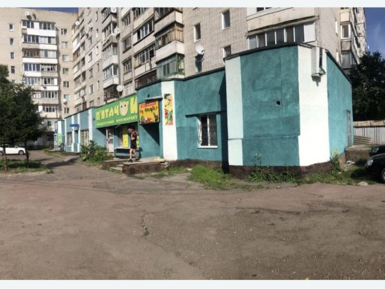 Продаж комерційного приміщення 412 м2 1/9 фасад по вул. Г.Десантників Житомир