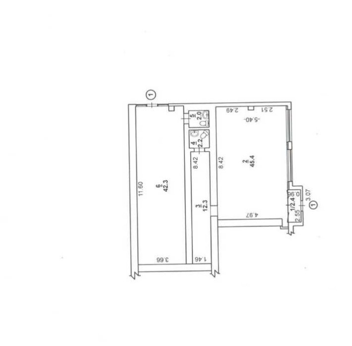 Нежитлові приміщення 106,6 м2. Миколаїв, вул.Є. Логінова 17/1 - фото 1