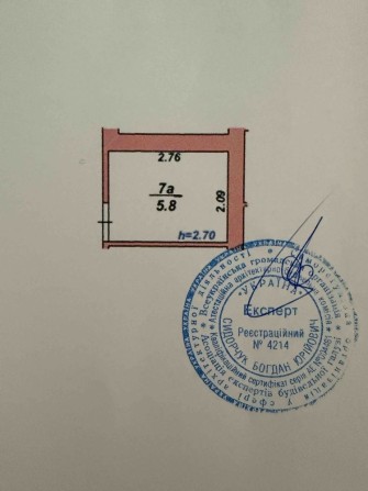 Продаж нежитлового приміщення в ЖК Фамілія  (кладовка) 5,8 м² - фото 1