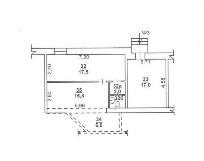 Нежитлові приміщення, 60,8 кв. м, просп. Богоявленський, 311/6 - фото 1