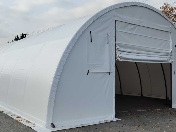 Тентовий ангар від виробника 10*20*5 метрів. Швидко збірно-розбірний. Львов