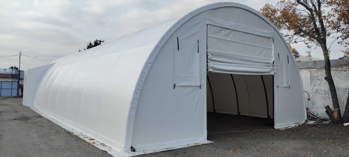 Тентовий ангар від виробника 10*20*5 метрів. Швидко збірно-розбірний. - фото 1