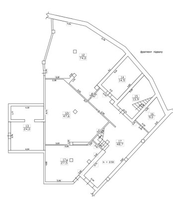 Продам підвальне приміщення 316 м2 - фото 1