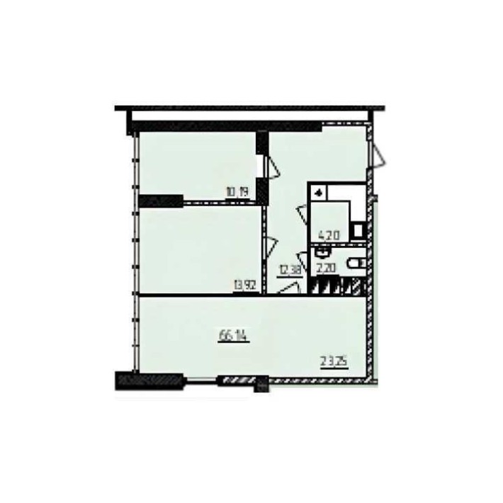 Продається комерційне приміщення в  сучасному комплексі 62 Перлина - фото 1