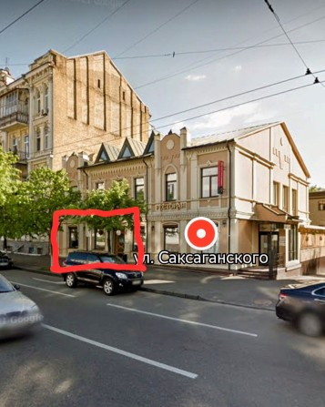 Фасад ул.Саксаганского. угол Владимирской - фото 1