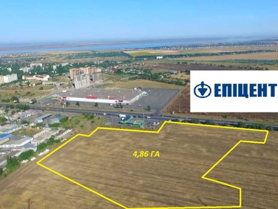 Земля коммерческого назначения рядом ТаврияВ, Эпицентр, WOG, Окко Одеса
