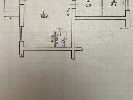 Продам офіс 54м2, нежітловий фонд, окремий вхід Харків