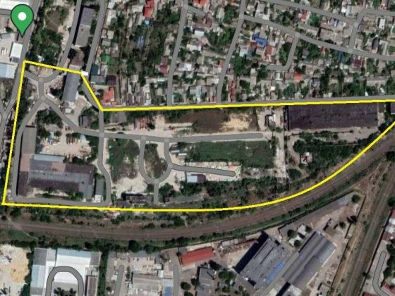 Промисловий майновий комплекс із залізничною гілкою 7 га Одесса