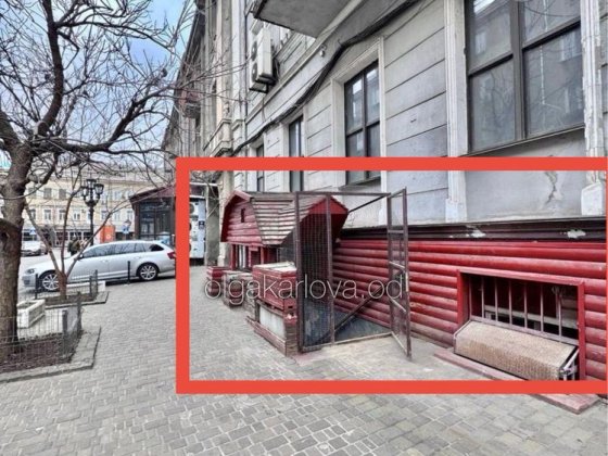 Комиссия 0%, Помещение 130м2, Центр, Фасад, переулок Чайковского Одесса