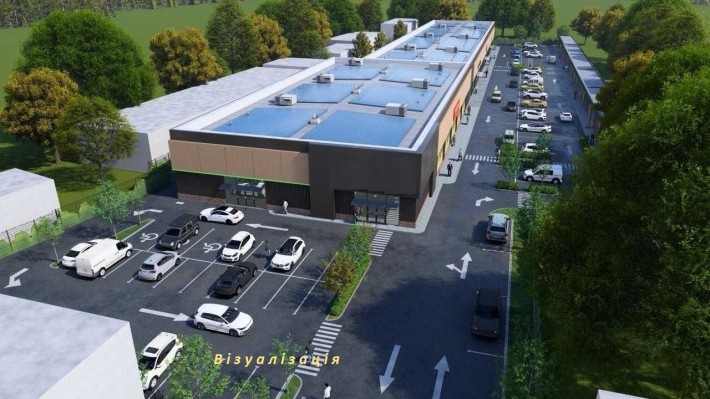 Здание на участке 1 ГА под торгово развлекательный центр - фото 1