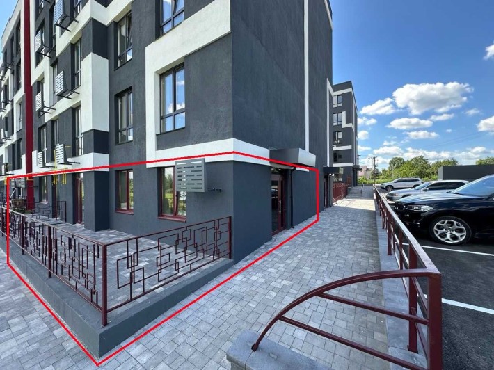 Комерційне приміщення 54м2 з фасадним входом у ЖК Рідний-2 - фото 1