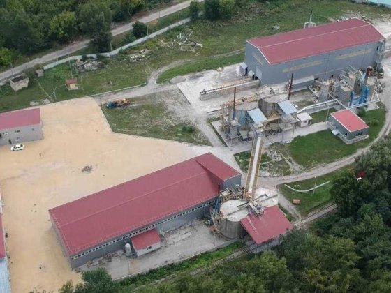 Продаж заводу з виробництва та пакування будівельних сумішей Кагарлик