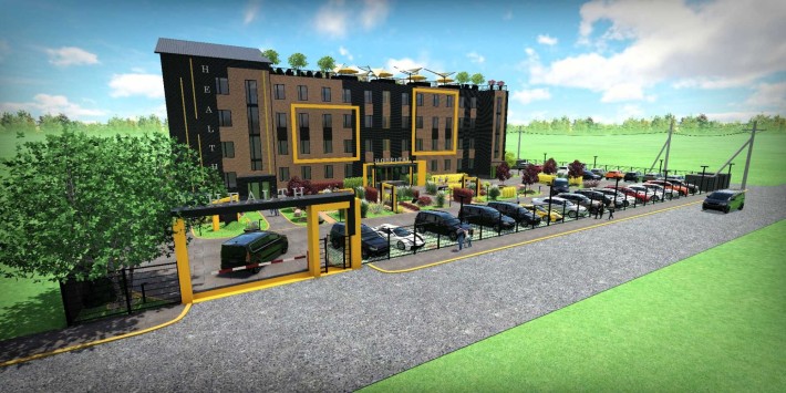 Будівля під медичний/реабілітаційний центр, офіс 3100м2 - фото 1