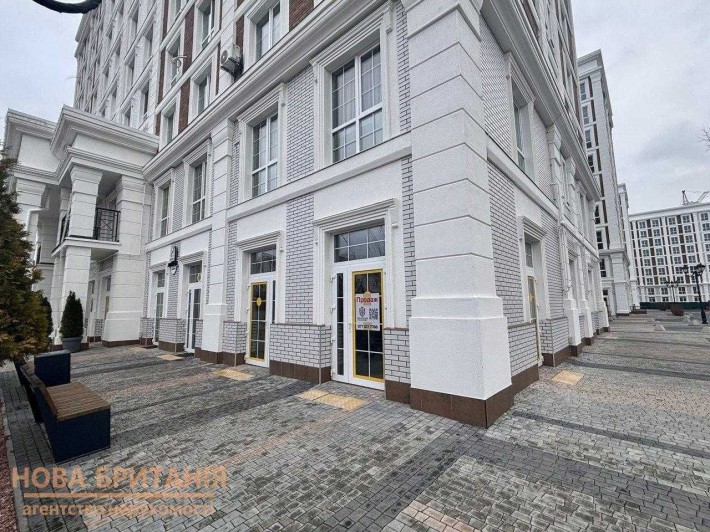 Продаж ФАСАДНОГО приміщення 45.58м² 1 поверх ЖК Оксфорд, БЕЗ КОМІСІЇ - фото 1