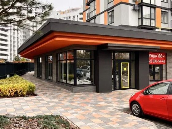 Оренда фасадного приміщення 95 м² у центрі м. Вишневе, ЖК Атмосфера. Вишневое