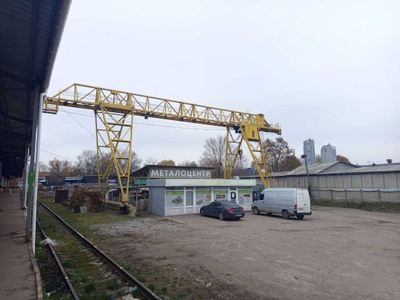 Оренда відкр.майданчику Козловий кран 3270 м2  м. Бровари БЕЗ КОМІСІЇ! Бровары