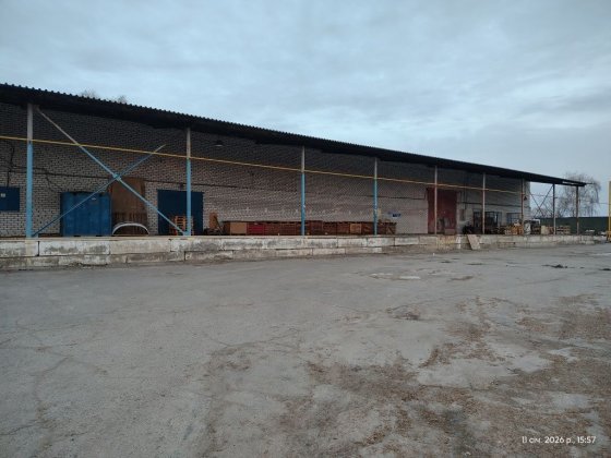 Здамо в оренду склад з рампою Кременчуг