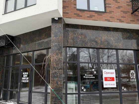 Оренда фасадного приміщення, новий ЖК, ремонт