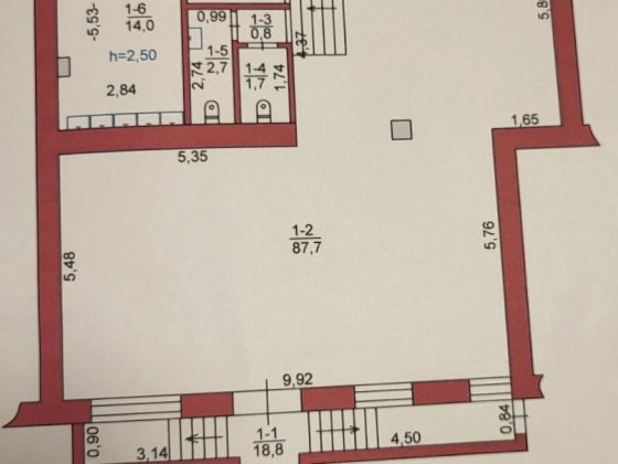 Здам в довгострокову оренду приміщення по вул.Винниченка. Луцк