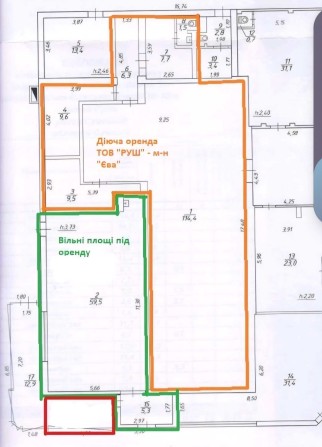 Оренда приміщення біля ринку СКД 60м2 - фото 1