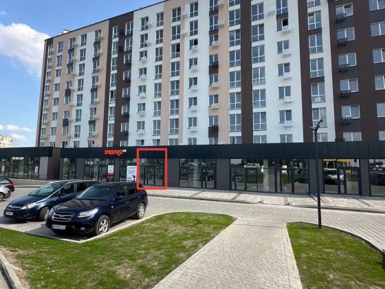 Луцьке Кільце 61м2 Здам ФАСАДНЕ приміщення з Панорамою біля ЗУПИНКИ Рівне