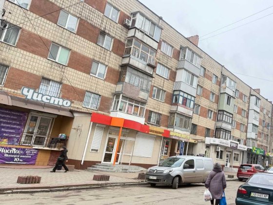 Здається комерційне приміщення фасадне, окремий вхід. Площа 45 кв.м. Винница