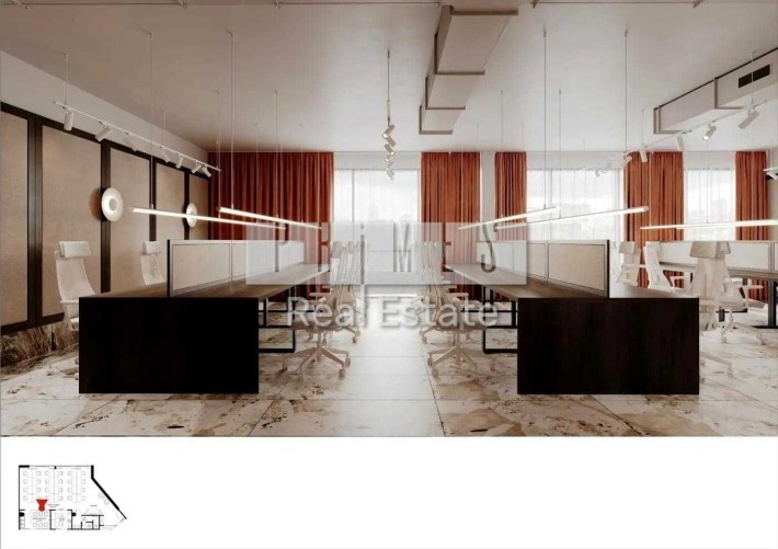 Оренда офіс 130м2 Бульвар Фонтанів Іоанна Павла II 6/1 Печерськ - фото 1