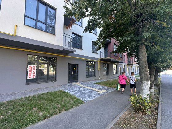 Оренда фасадної торгової площі в новому ЖК Волошковий Винница