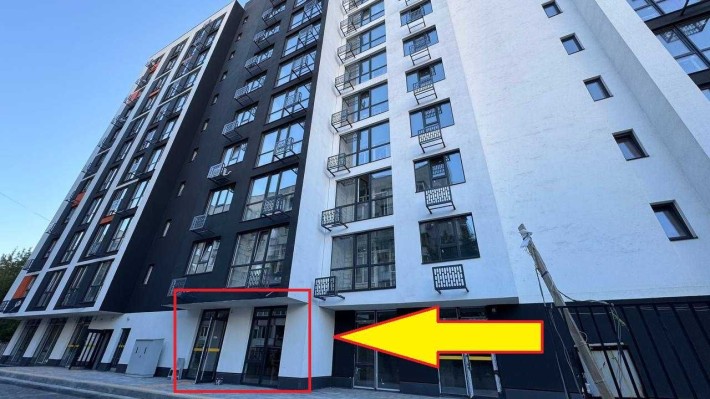 Оренда офісу, ЖК Forward, Ростиславська 5, 1-й поверх, фасад. - фото 1