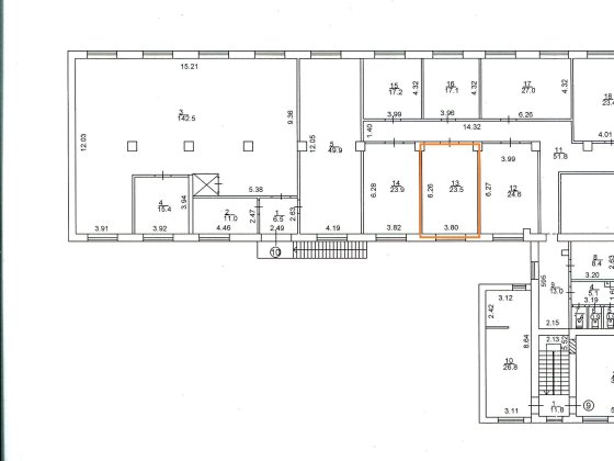 Оренда офісу 23,5 м2 вул. Лілії Лобанової (І. Еренбурга), 3-А, центр