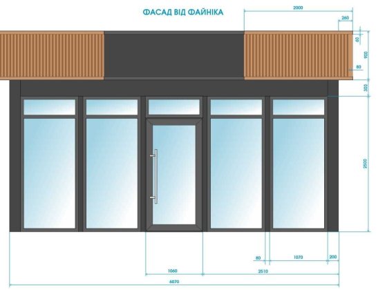 Оренда комерційної нерухомості 62 кв.м. Кропивницький