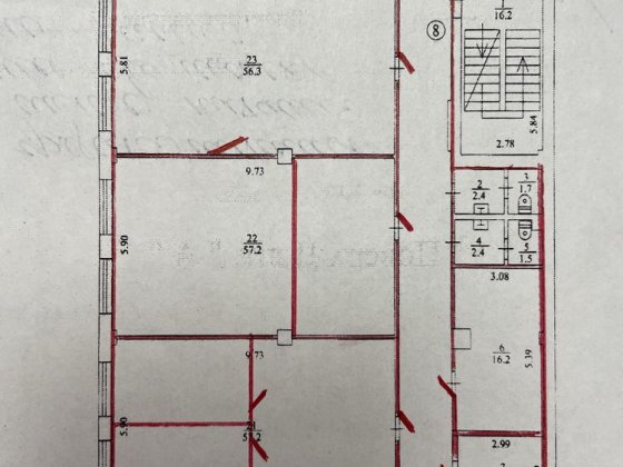 Оренда офіса 234 м2, окремий блок, 5 кабінетов. Троєщина.
