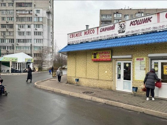 Аренда фасадного помещения Намыв р-к Лазурный 72м 1000грн Николаев