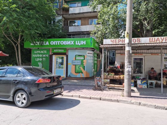 Оренда приміщення Кічкас, фасад ринку Запоріжжя