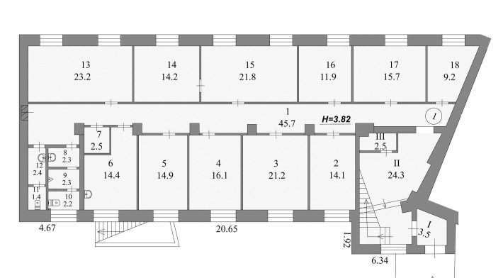 0%. Офісний блок (265м2). 1 поверх(вхід). Метро Печерська  Арсенальна - фото 1