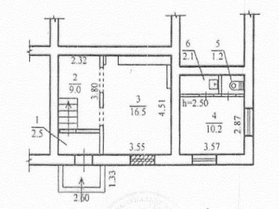 Сдам помещение 41,5 м² просп.  Мануйловский, 9 (Воронцова) г. Днепр Дніпро