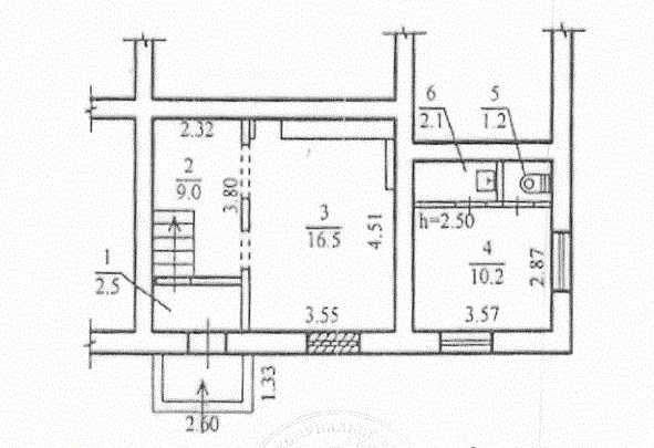 Сдам помещение 41,5 м² просп.  Мануйловский, 9 (Воронцова) г. Днепр - фото 1