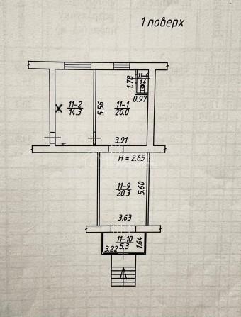 Оренда приміщення 61м² біля метро Ботанічний сад - фото 1