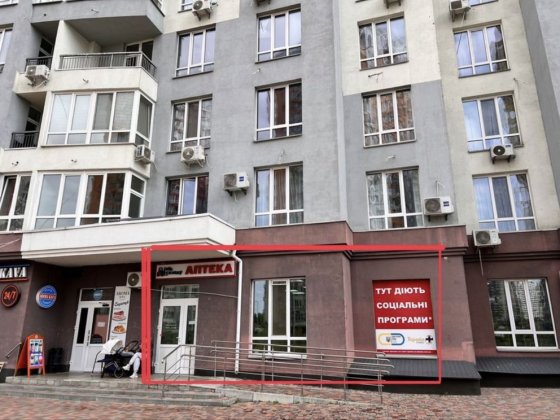 Без % Оренда приміщення 108м2 фасад  2 виходи ЖК Каховська 60 Київ
