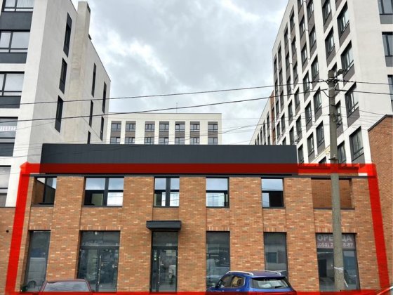 ОРЕНДА ! Фасадне комерційне приміщення 428 м² Львів Навроцького Львів