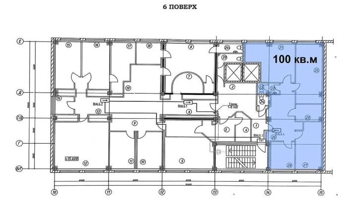 Оренда офісу 100 м² | БЦ «Приморський», центр Одеси - фото 1