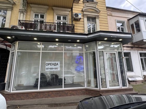 Аренда фасадного помещения на Базарной/Пушкинская под салон/магазин/оф Одесса